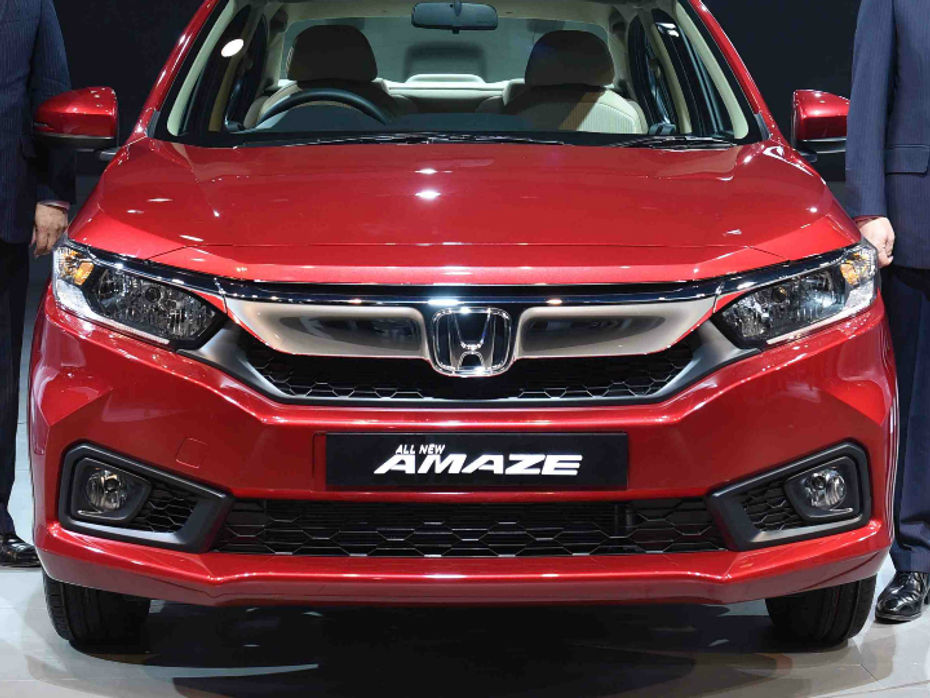 Honda Amaze Revealed Auto Expo 2018 In Pics