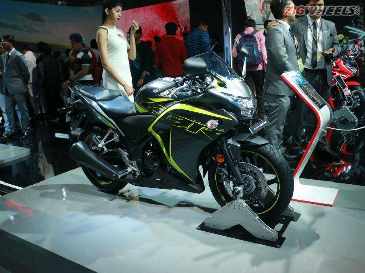 Updated Honda CBR250R Showcased At Auto Expo 2018