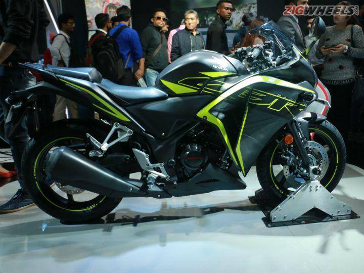 Updated Honda CBR250R Showcased At Auto Expo 2018