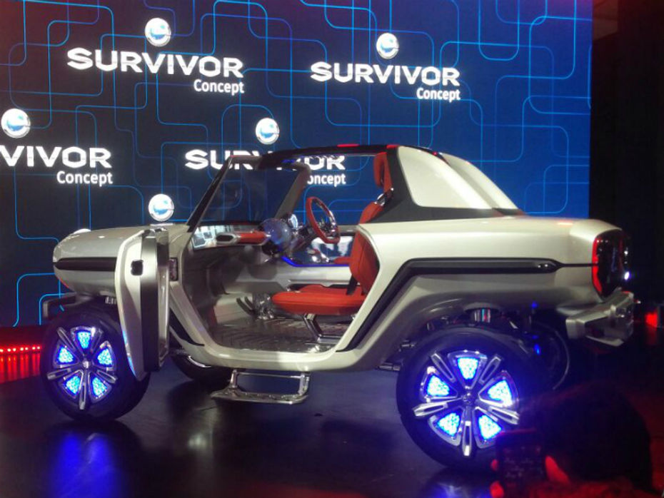Maruti Suzuki e-Survivor Concept At Auto Expo 2018