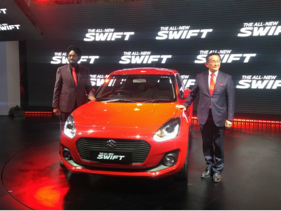 Maruti Swift Launched At Auto Expo 2018