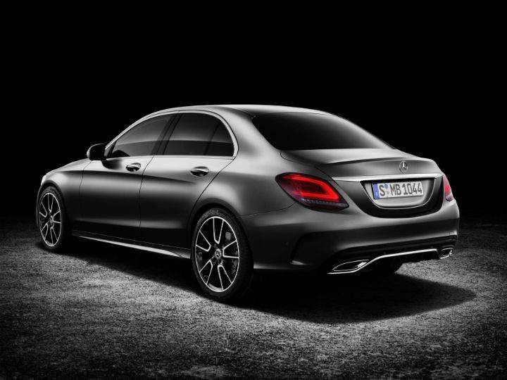 New Mercedes Benz C Class rear