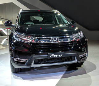 Honda CR-V Showcased At Auto Expo 2018