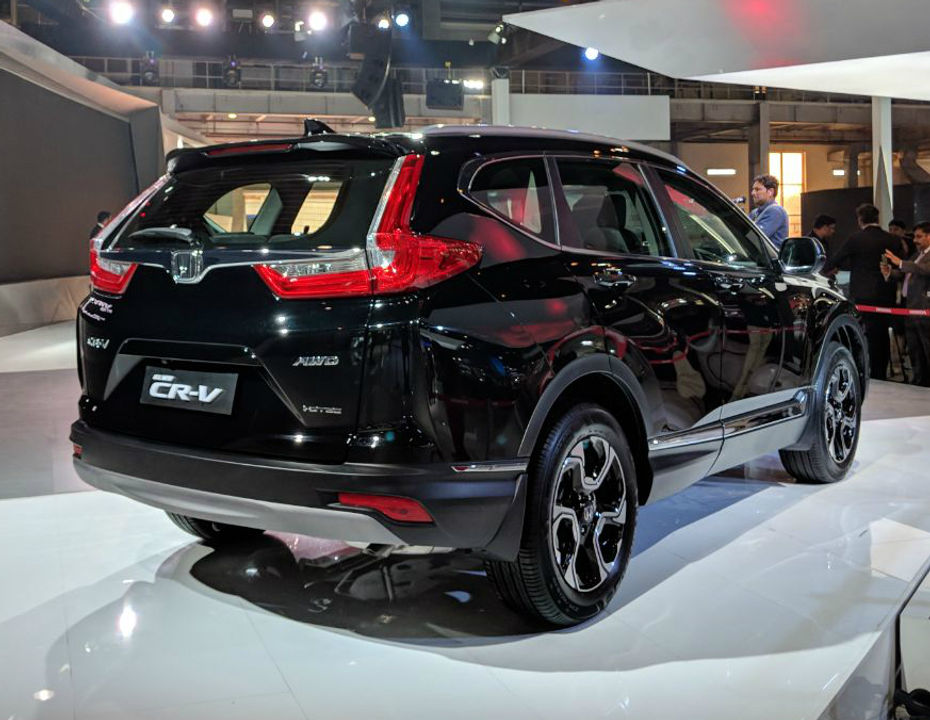Honda CR-V Showcased At Auto Expo 2018