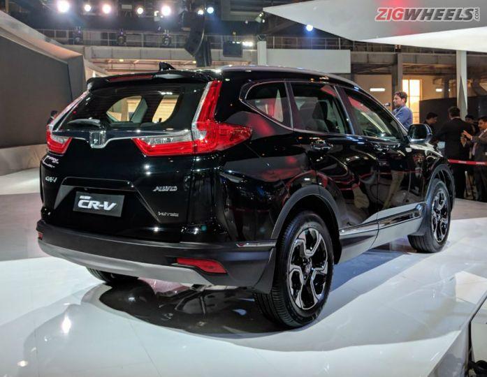 Honda Cr V Showcased At Auto Expo 2018