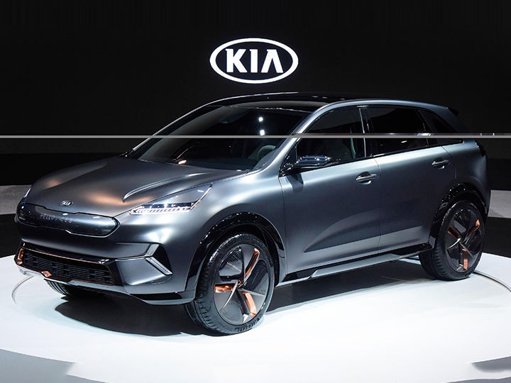 Kia Niro EV Concept Showcased At CES 2018 - ZigWheels