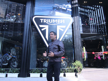 Triumph Opens 15th Dealership In India