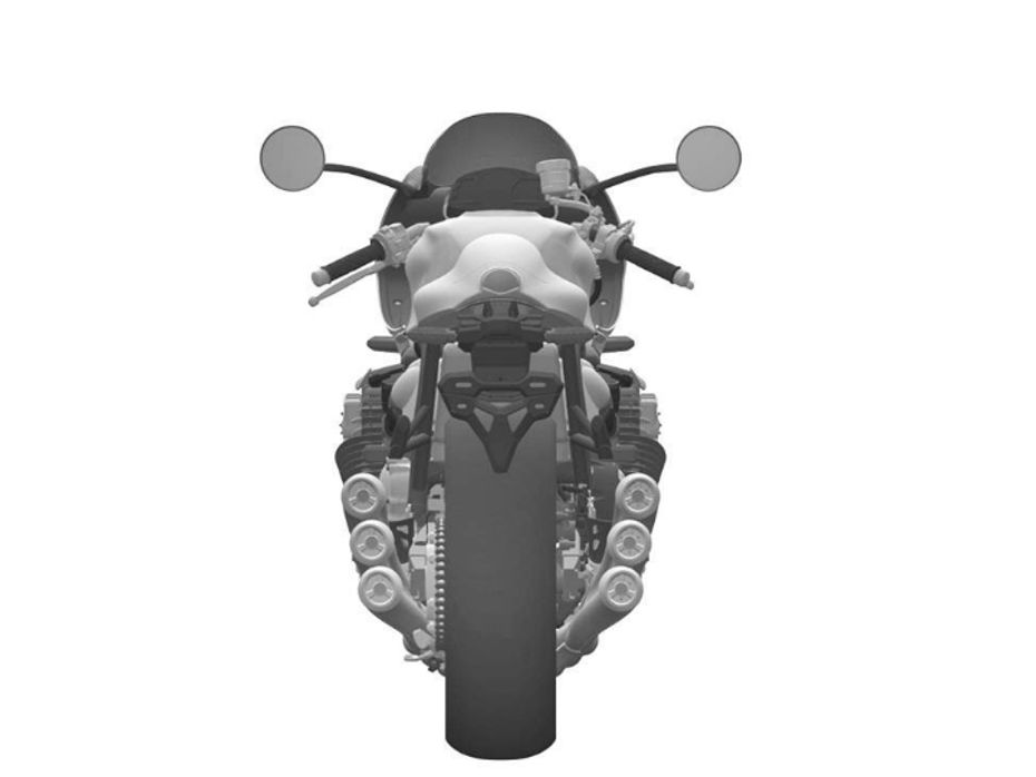 Honda Working On Six-Cylinder Retro Motorcycle