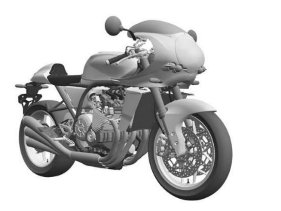 Honda Working On Six-Cylinder Retro Motorcycle