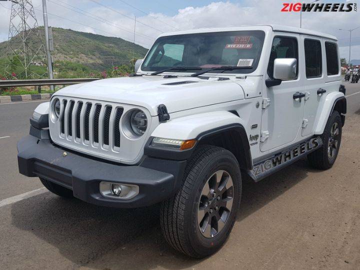 2018 Jeep Wrangler Spotted On Test - ZigWheels