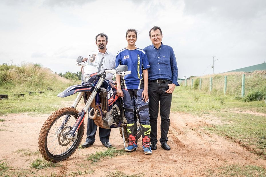 Sherco TVS Hires First Indian Woman Rider