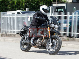 Moto Guzzi V85 Spied