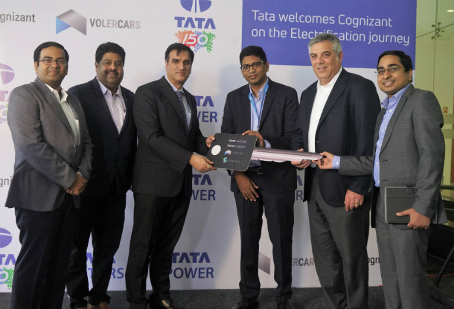 Tata Cognizant Joins Hands For EVs In Hyderabad