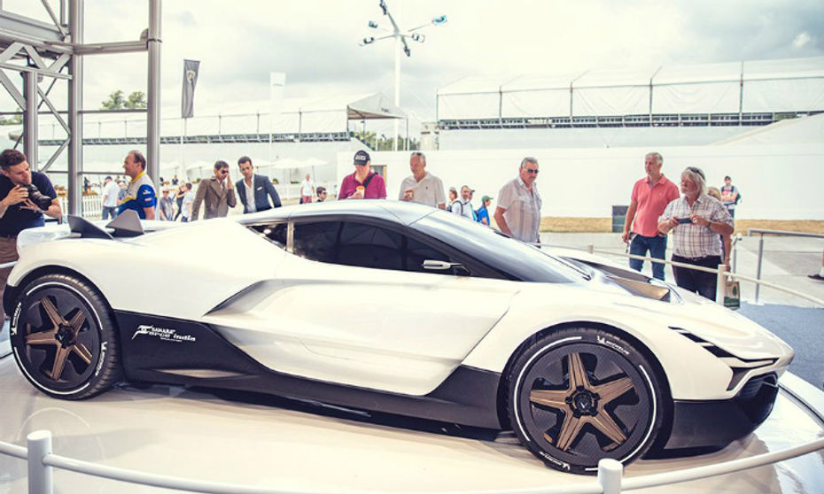 Vazirani Shul Inspire Gran Turismo Concept shown at 2018 FOS