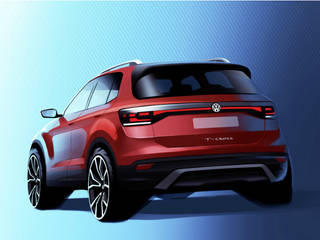 Volkswagen T-Cross Compact SUV Teased, India-Bound?