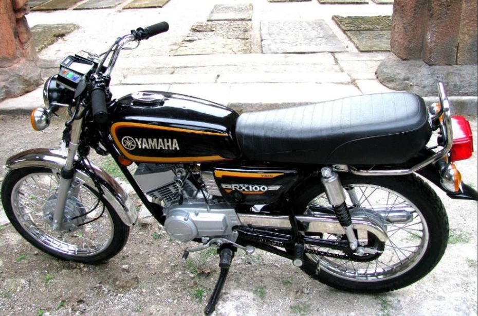 Yamaha RX100 left side