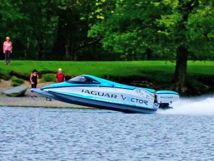 An Electric Jag Just Broke A World Record On Water