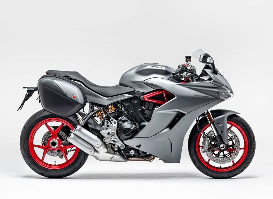 Ducati SuperSport Titanium Grey accessorised