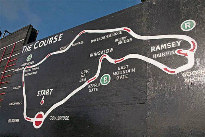 Isle Of Man Tt Course Map - Maping Resources