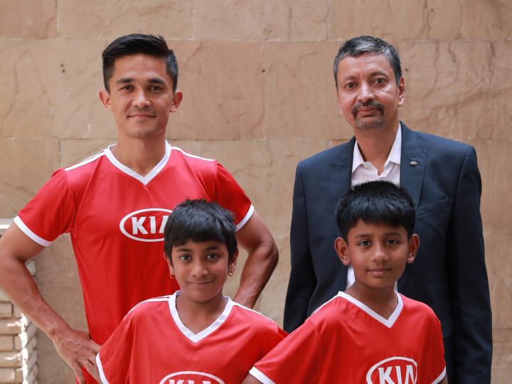 Kia Fulfills The Dream Of 6 Young Indian Footballers Kia Fulfills The Dream Of 6 Young Indian Footballers