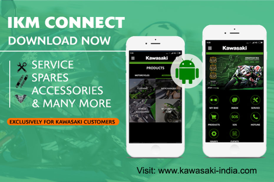 Kawasaki India Launches Mobile App For Customers