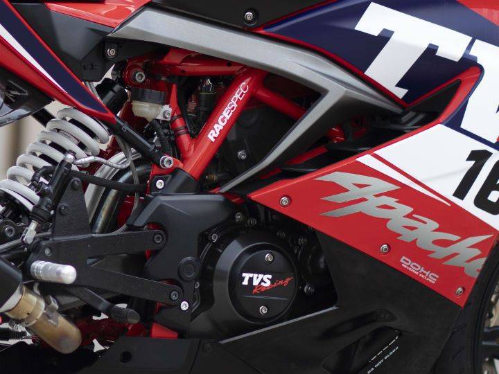 Race spec TVS Apache RR 310 engine