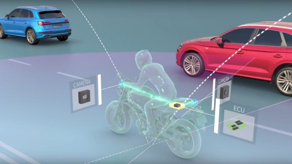 360-Degree Camera-Based Technology Aims To Makes Bikes Safer