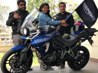 Triumph Flags Off Its First-ever Road Safety Ride From Jammu To Kanyakumari