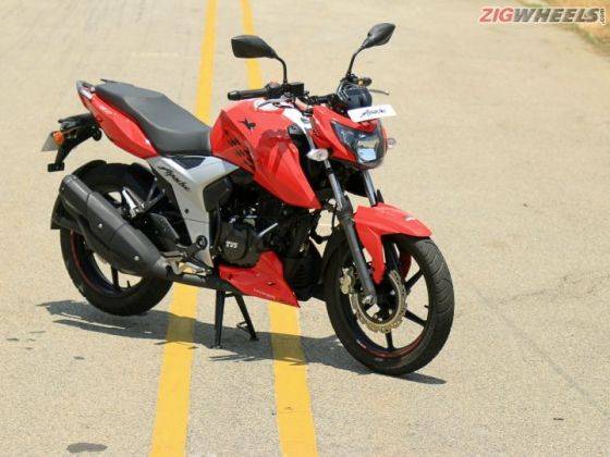 Tvs Apache Rtr 160 Vs Apache Rtr 160 4v What S Changed Zigwheels