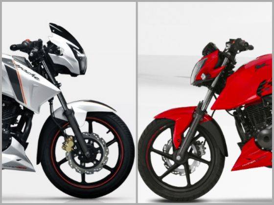 Tvs Apache Rtr 160 Vs Apache Rtr 160 4v What S Changed Zigwheels