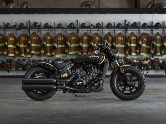 Indian Scout Bobber Jack Daniel's