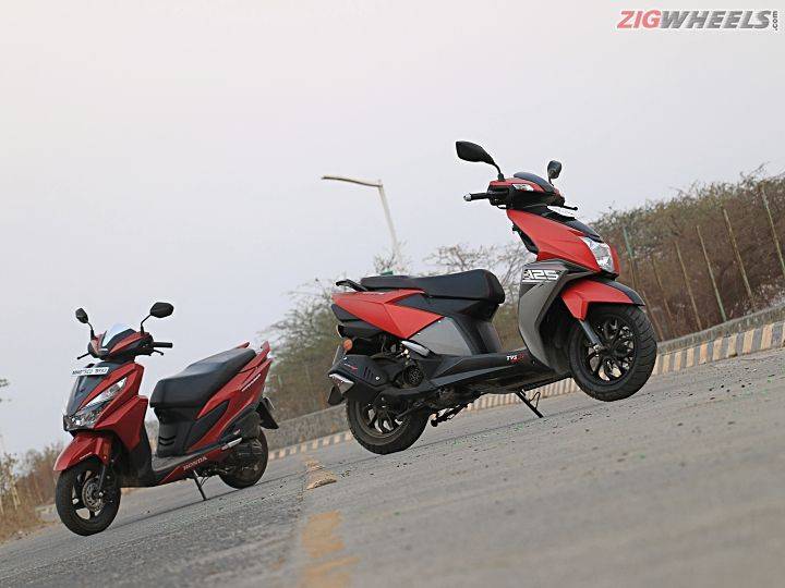 TVS NTorq vs Honda Grazia Road Test Review