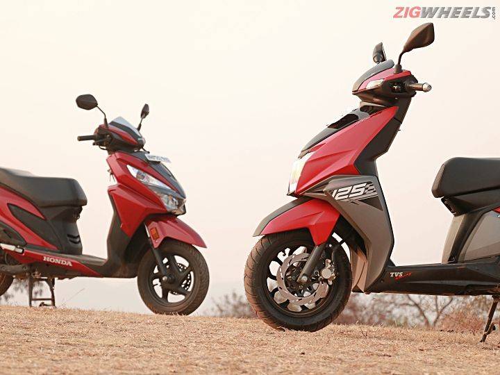 TVS NTorq vs Honda Grazia Road Test Review