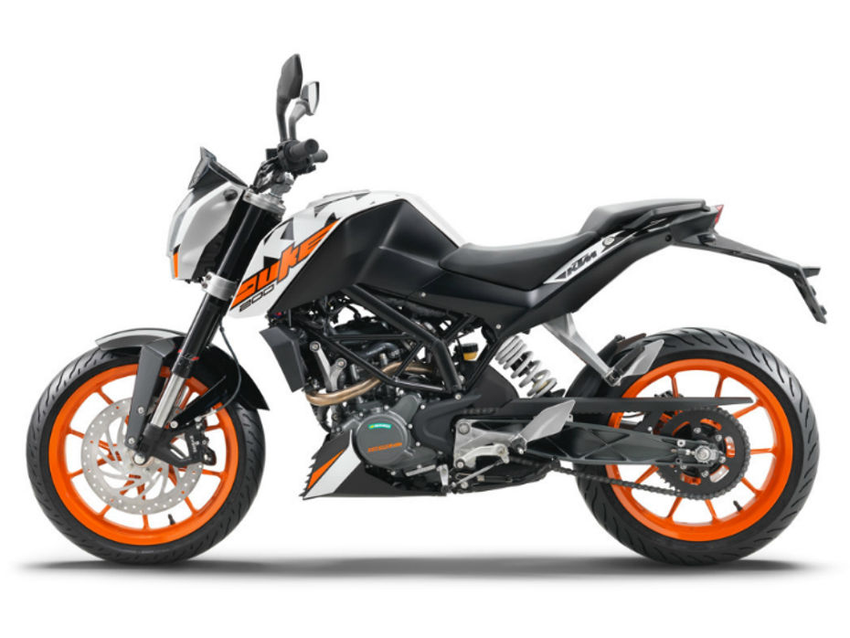 KTM 200 Duke With Side-Mounted Exhaust Showcased In Indonesia
