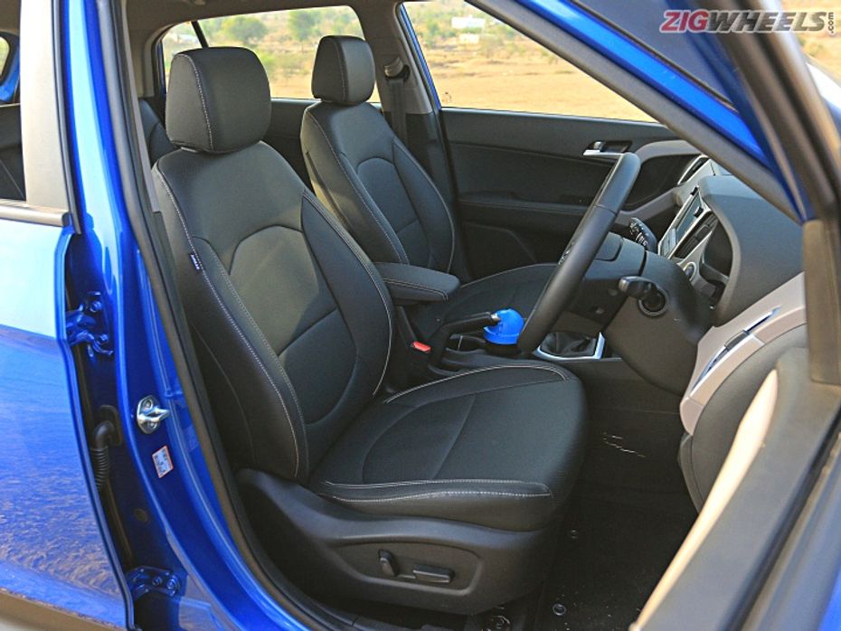 2018 Hyundai Creta Review - Electric Driver Seat