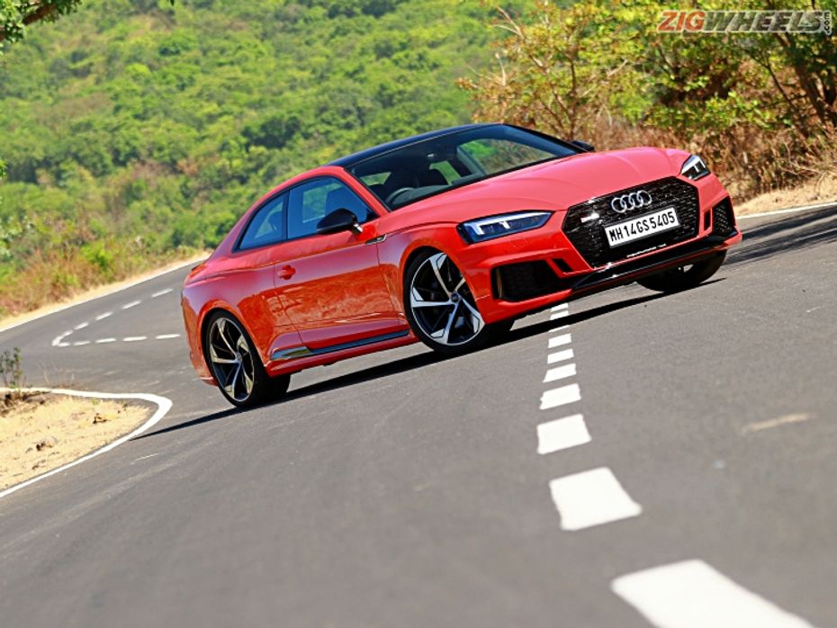 Audi RS5 sports a bold face