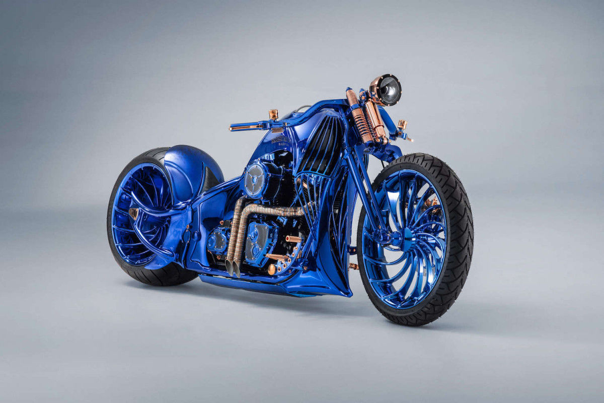 Diamond Encrusted Harley Davidson Worth Over Rs 12 Crore Unveiled Zigwheels
