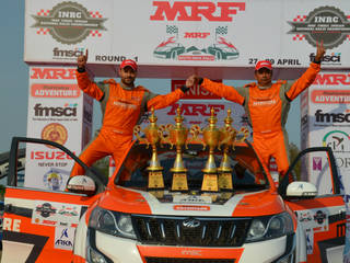 INRC 2018 Round 1: Gaurav Gill, Amittrajit Ghosh Secure 1-2 Finish For Team Mahindra Adventure