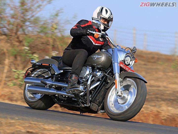  Harley  Davidson  Fat  Boy  Road Test  Review ZigWheels