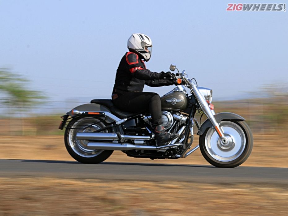 Harley-Davidson Fatboy Review ZigWheels