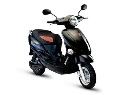 battery plus petrol scooty