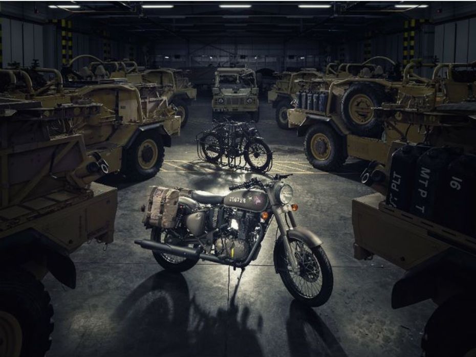 Royal Enfield Launches WWII-Inspired Classic 500 Pegasus Edition