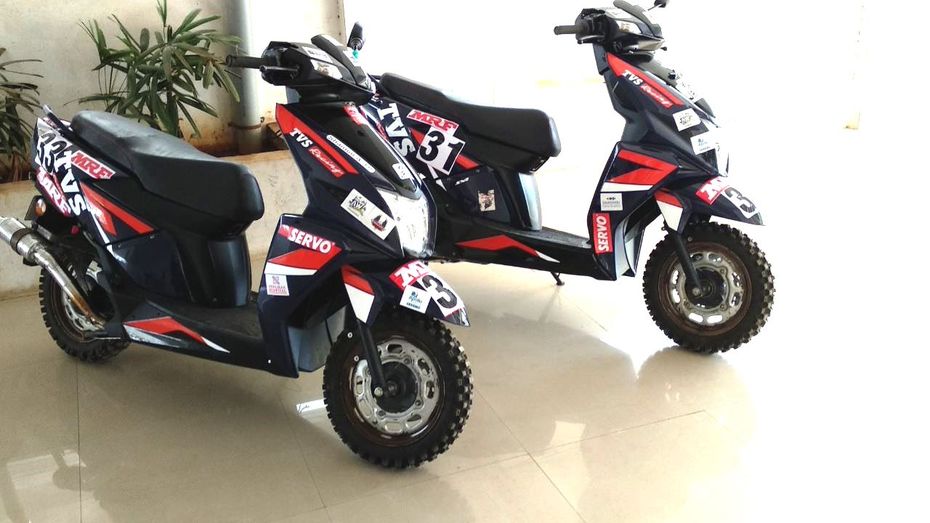 This Rally-Tuned TVS NTorq Makes Over 20PS And Can Do 120+kmph!