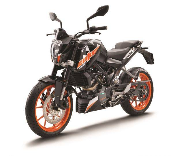 KTM 200 Duke ABS front