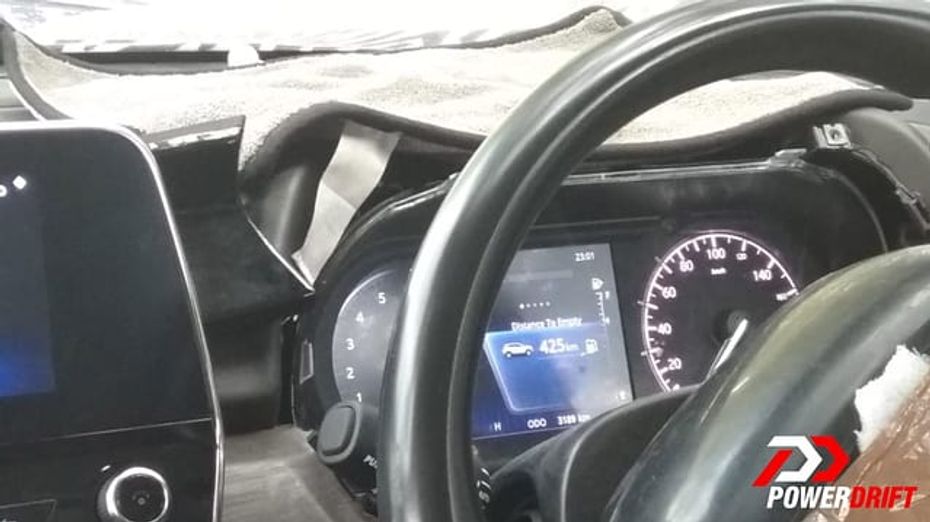 Tata Harrier Interiors Revealed In Spy Pictures
