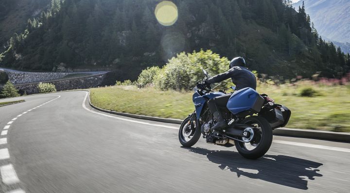 2019 Yamaha Tracer 700 GT rear angle 2019 Yamaha Tracer 700 GT rear angle