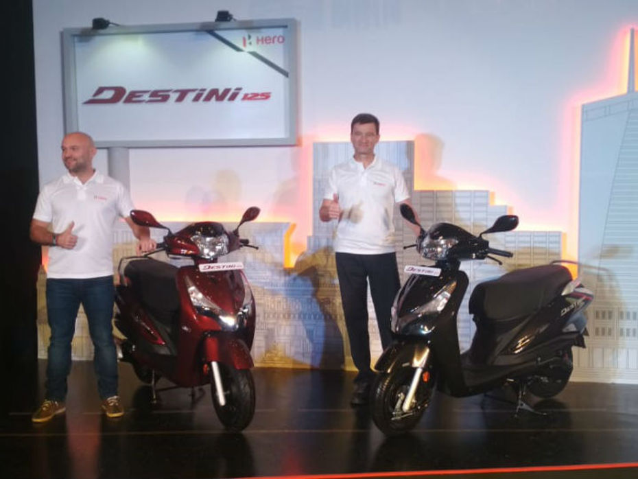 Hero Destini 125 launch