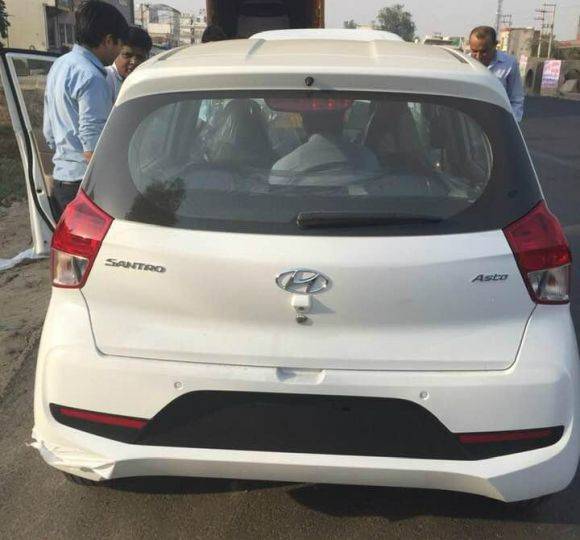 Hyundai Santro Asta Spied