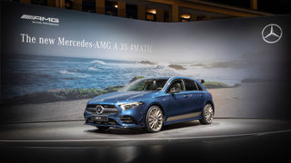 Mercedes-AMG A 35 Breaks Cover At Paris Motor Show 2018