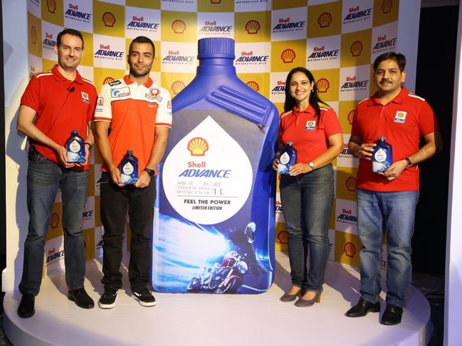 Shell lubricant launch